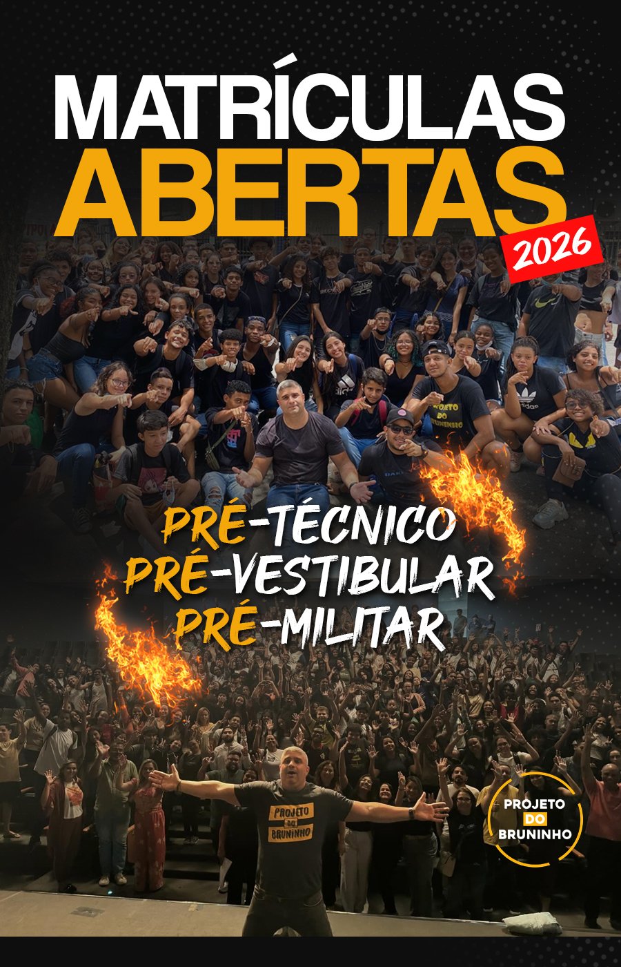 Acompanhe os processos seletivos